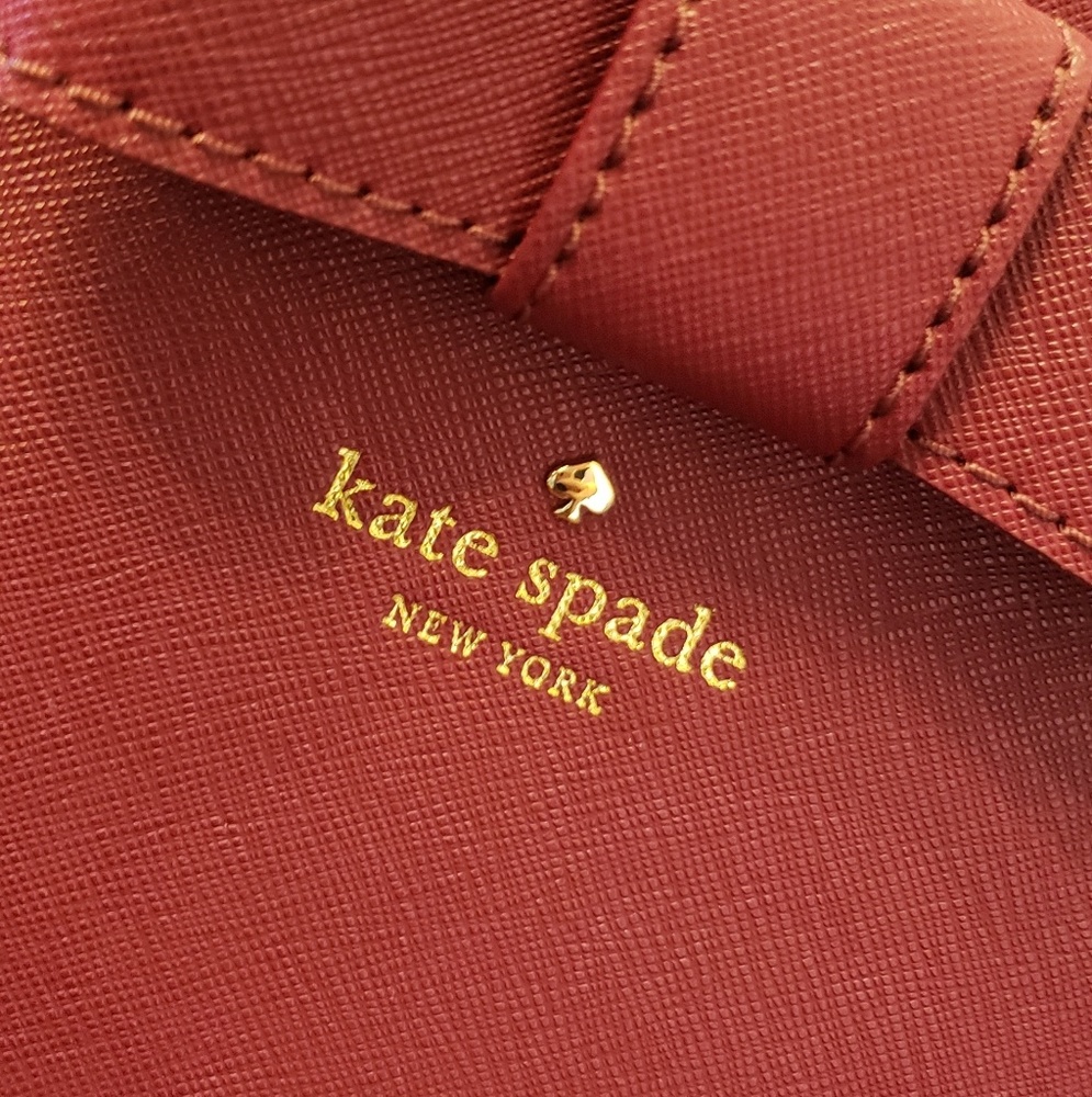 NWOT Kate Spade Kirk Park Julita Saffiano Satchel - Picture 8 of 8